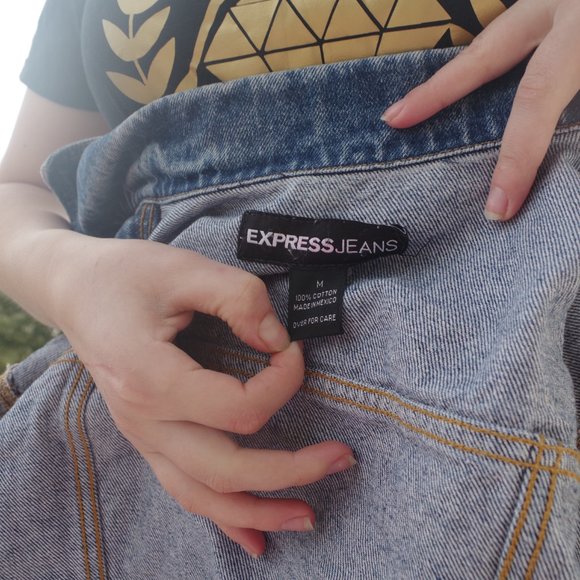 Vintage Express Jeans Coat - Picture 7 of 8
